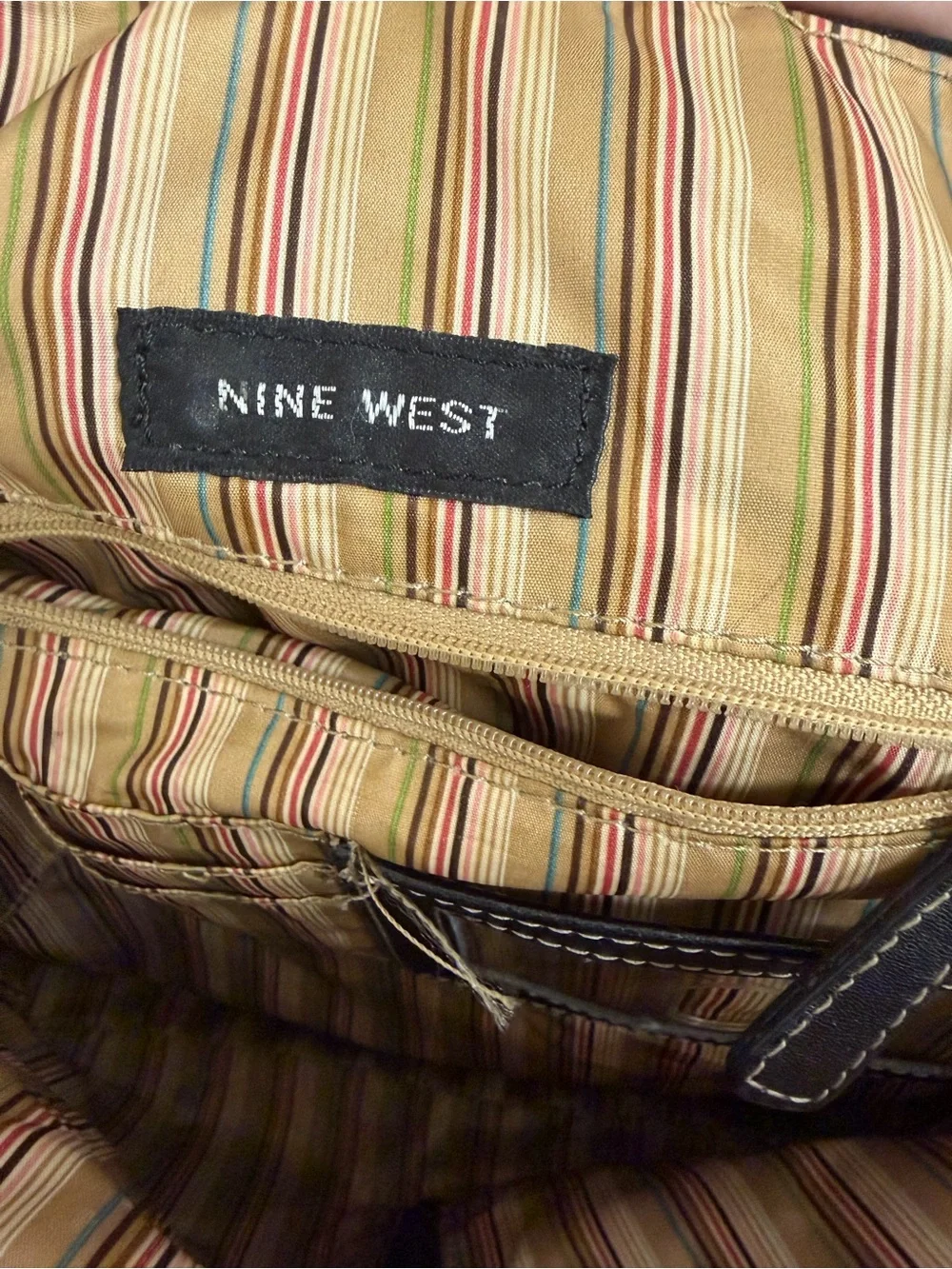 Nine West Black Mini Backpack
